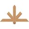 Ekena Millwork Kennewick Timber Gable Bracket, Western Red Cedar, 36"W x 21"H x 3 1/2"D x 3 1/2"F, 14/12 Pitch GBW036X21X0404KEN00SWR - alternate 1